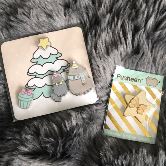 💛 Pusheen Pins 💛 - Picture 1 of 3